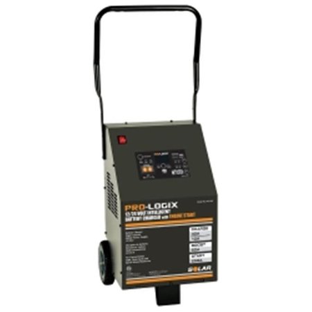 SOLAR Solar SOLPL3760 12-24V 60A Pro-Logix Wheeled Battery Charger with Boost SOLPL3760